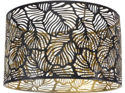 Abajur de Mesa com Design Vazado em Ferro e Acabamento Elegante, Soquete E14, Ideal para Decoração de Interiores Romântica. SFUSHOS