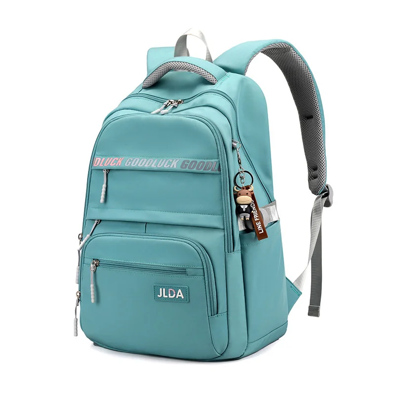 Mochilas para Adolescentes em Idade Escolar, Mochila Casual de Nylon Alta Qualidade, Bolsas de Ombro para Mulheres BRILVIBERA