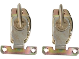 Conjunto De 2 Conectores Metal Com Fivela Para Gavetas E Portas