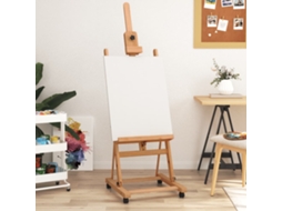 Vidaxl Cavalete 55x53,5x178 Cm Madeira De Faia Maciça