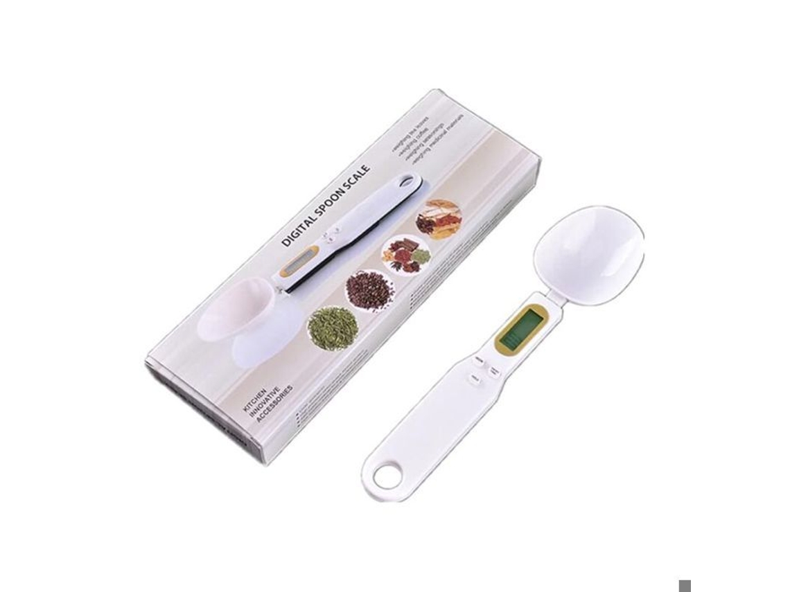Balança de cozinha AQUAFORGE digital de 0,1 G, 500 G, com visor LCD