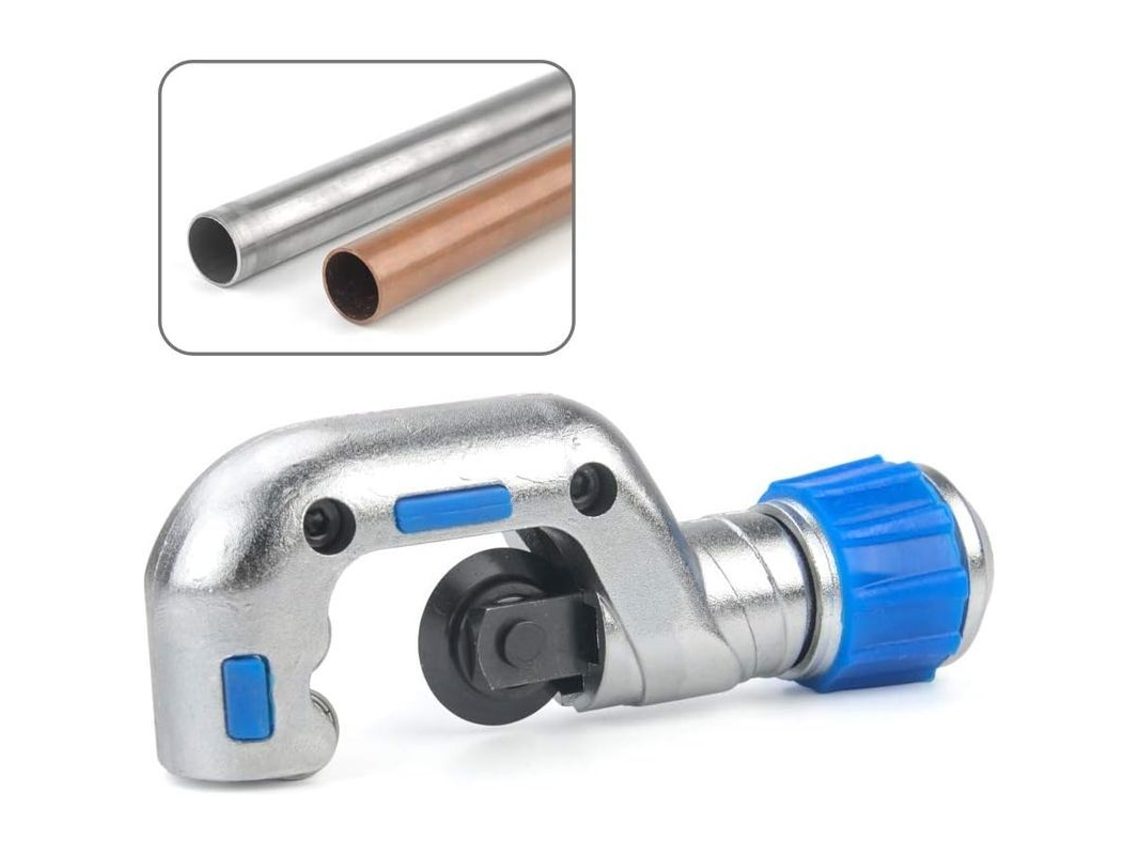 Cortador De Tubos Ct-432 Para Cobre E Aço Inoxidável 4-32mm Com 2 Lâminas De Reposição