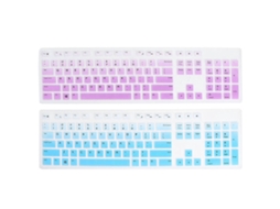 2 Capas De Silicone Para Teclado De Mesa E Laptop Everley891