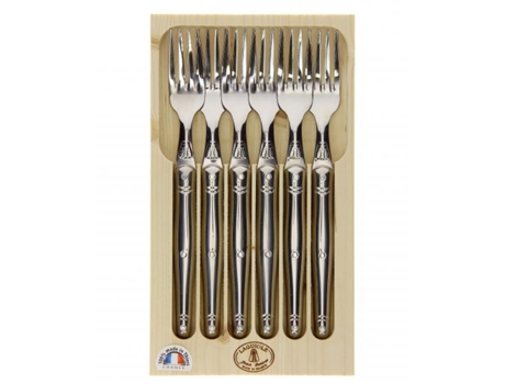 Caixa de 6 Garfos de Mesa JEAN DUBOST