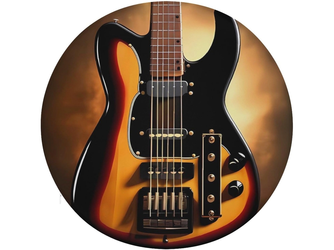Almofada Redonda De Espuma Viscoelástica Algodão Para Cadeira Guitarra Instrumental, Almofada Grossa Para Cadeira De