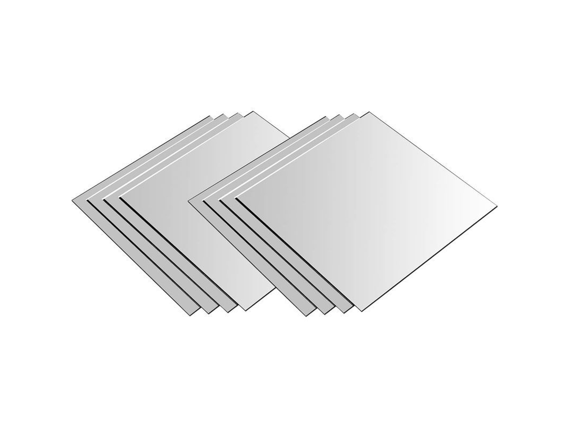 Nova Line espelhos Quadrados em Mosaico 20x20cm, Lote de 8 Peças
