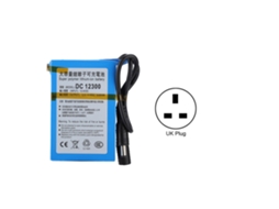 Bateria de Polímero de Lítio Portátil S/MARCA, 3000mAh, Proteção contra Sobrecarga