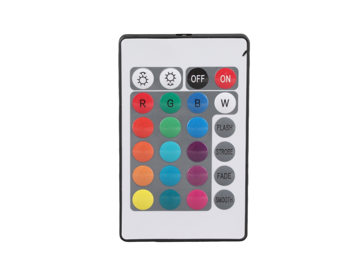 Lâmpada de Embutir LED 5w RGBW com Controle Remoto e 16 Cores