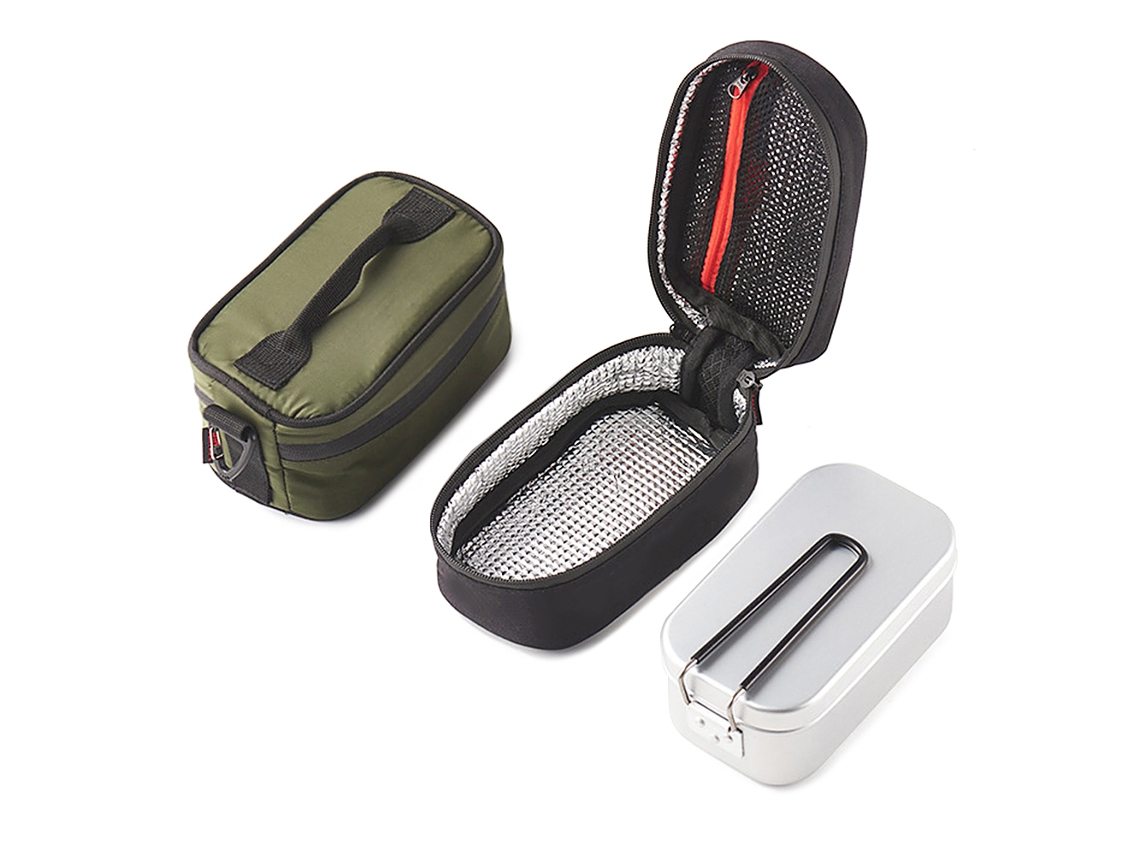 Bolsa Isolada Pequena para Almoço Portátil