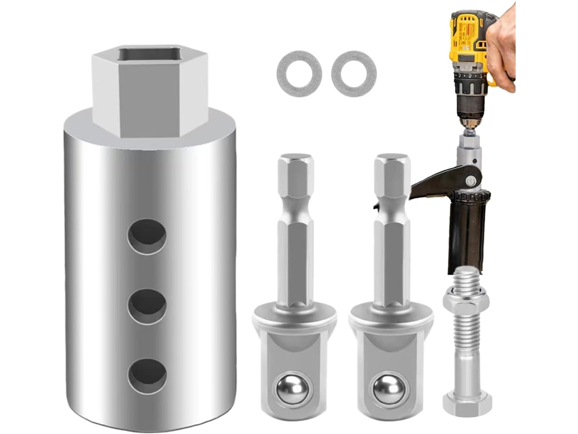 Adaptador De Macaco Para Reboque Em Aço Inoxidável, Acessório