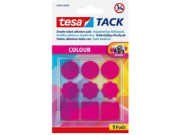 Massa Adesiva TESA Multiusos (Rosa - 9 Unidades)