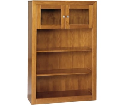 Módulo de 2 Portas Pinho Maciço MOBLIT Série Kalpe Medidas: 151 5X100X37 Cm Alturaxlarguraxprofundidade Cor Cereja