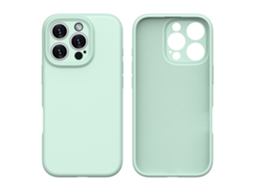 (verde Claro, Iphone 15 Pro Max) Capa De Silicone Líquido — Compatível Com A Série Iphone — Proteção Total Da Lente E Resistente A Quedas