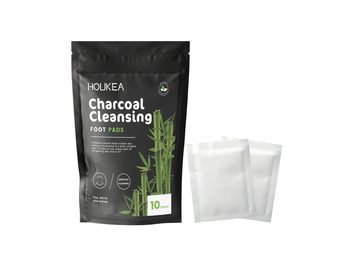 Pads de Pé com Carvão de Bambu Houkea