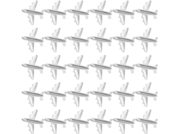 Tachinhas De Avião Em Liga Zinco Kichvoe 60 Unidades, Design Criativo Para Decoração De Paredes Em Quadros Cortiça E
