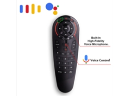 Mali Controle Remoto Sem Fio 2.4g Air Mouse com 33 Teclas, Sensor 6 axis, Aprendizagem IR para Android Tv Box, Mini Pc