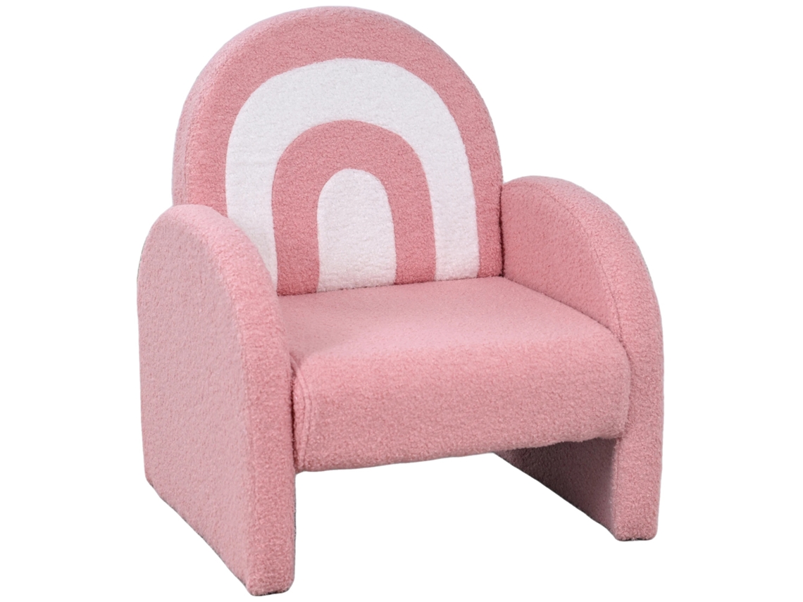 Cadeira Infantil, Assento Confortável, Construção Durável, Rosa