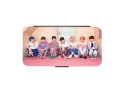 Capa Flip Para Iphone 17 Pro Max Com Estampa Do Bts Bangtan Boys (2019)