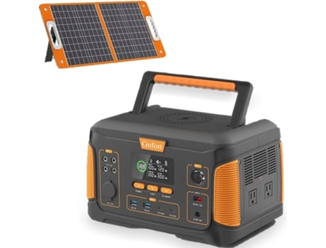 Power Bank FLASHFISH J1000 Plus 1000W 252000Mah+Painel Solar FLASHFISH Tsp60W