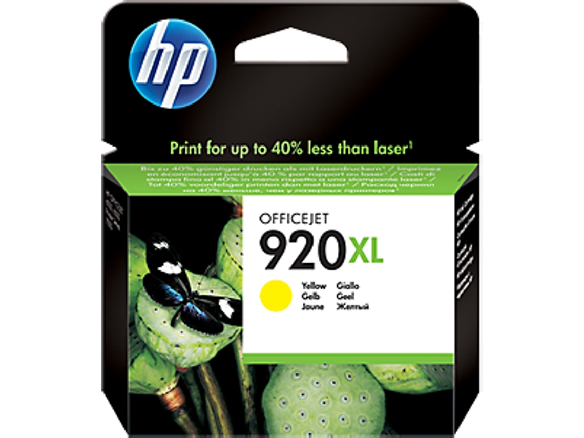 Tinteiro HP 920XL Amarelo (CD974AE)