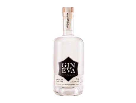 Gin EVA'S Eva's. La Mallorquina Olive Extra Dry Gin (0.75 L - 1 Unidade)