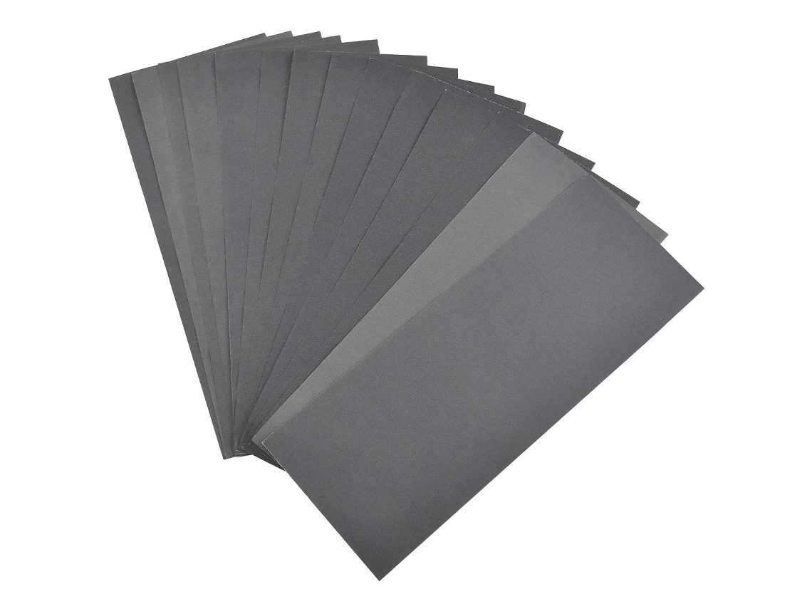 Lixa àmida Para Metal,carro E Móveis Grãos 400/600/800/1000/1200/1500/2000 Ideal Para Lixar Parede E Madeira Btforus