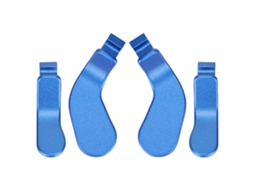 Aetheria 4pcs Paletas de Acero Inoxidable para Controlador Xbox One Elite Series 2 Reemplazo