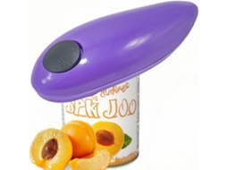 Abre-latas Automático Com Borda Lisa E Íman, Toque Único Para Idosos, Eletrodoméstico De Cozinha Sem Esforço Roxo Hexinyigjly