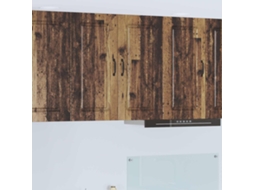 Vidaxl Painel De Lava-louça Kalmar Madeira Antiga 80 X 31 X 80 Cm