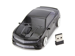 Aetheria mouse Sem Fio em Forma de Carro Esportivo 2.4g Sensor de Alta Precisão para Computador e Laptop Preto