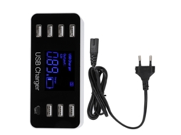 Carregador Inteligente LAXISCREED 7usb+type c Lcd