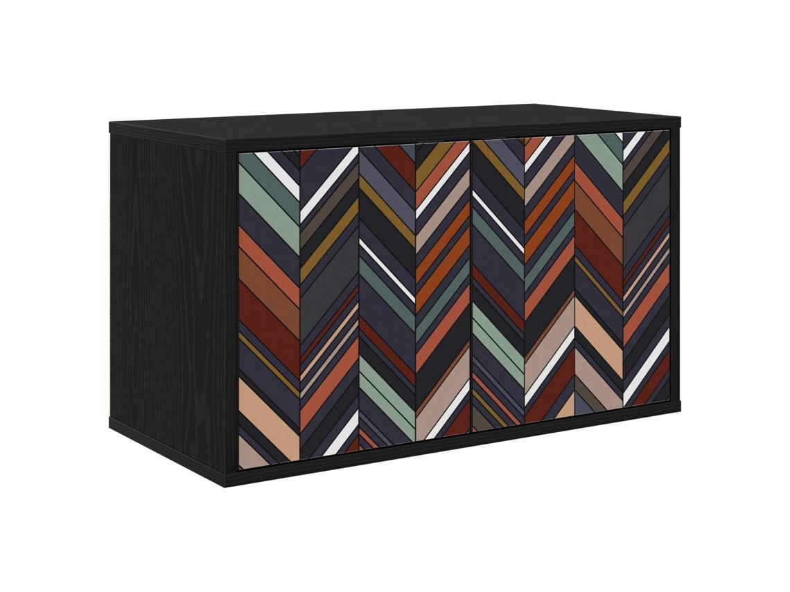 Vidaxl Armário De Tv Montado Na Parede Ommen 69 X 33 X 40 Cm