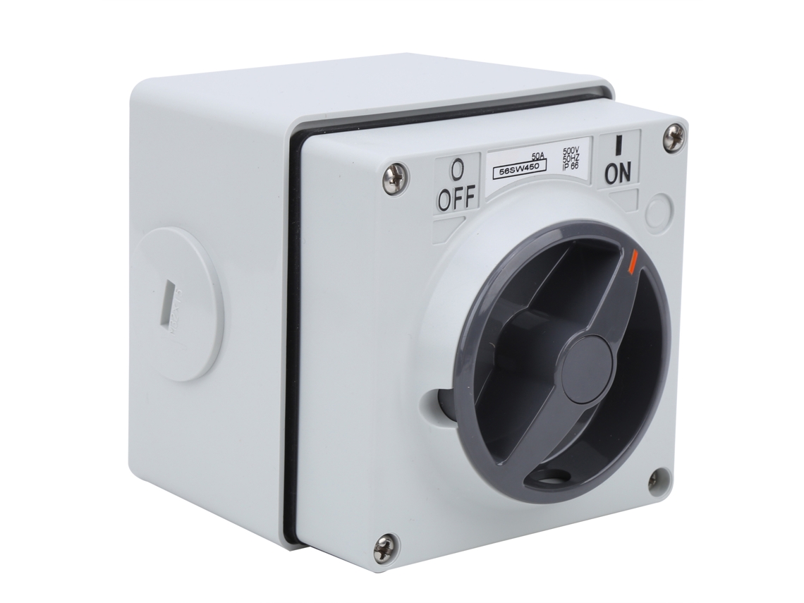 Laxiscreed Tomada De Contacto Impermeável Com Isolador De Pó E Interruptor Rotativo Com Luz Indicatória