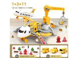 (estilo 6) Avião De Brinquedo Grande Com Música E Luzes, Modelo De Avião De Passageiros Em Alumínio.