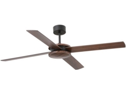 Ventoinha de Teto FARO BARCELONA Polea Castanho (34 W - Diâmetro 132.2 cm)