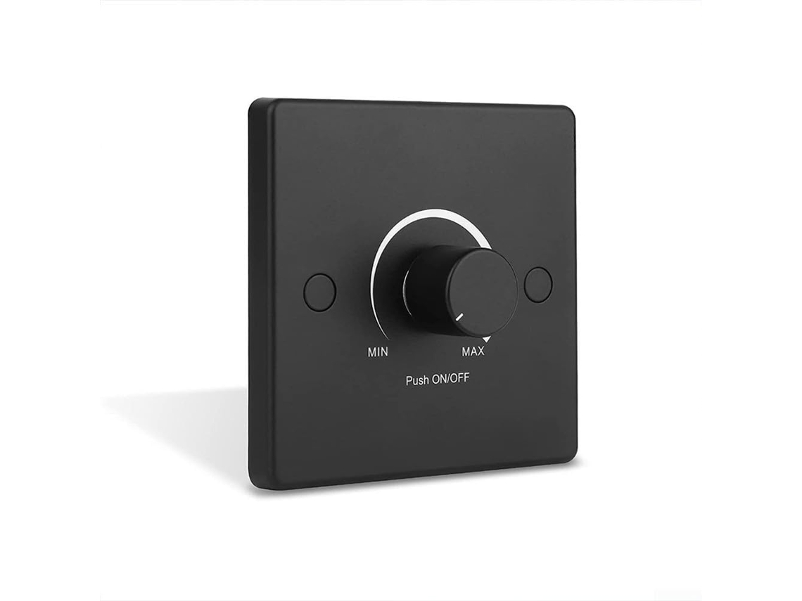 Interruptor Dimmer De Baixa Tensão Para Luzes Rv 12-24v Com Saída 5a E Painel Controle Botão Giratório Fácil Usar Ajuste