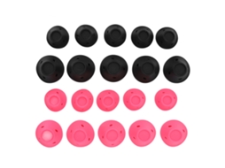 20pcs Bigodeira De Cabelo Em Silicone Macio Tamanhos Diferentes Rollers De Estilo Para Dormir Mulher Rosa Preto
