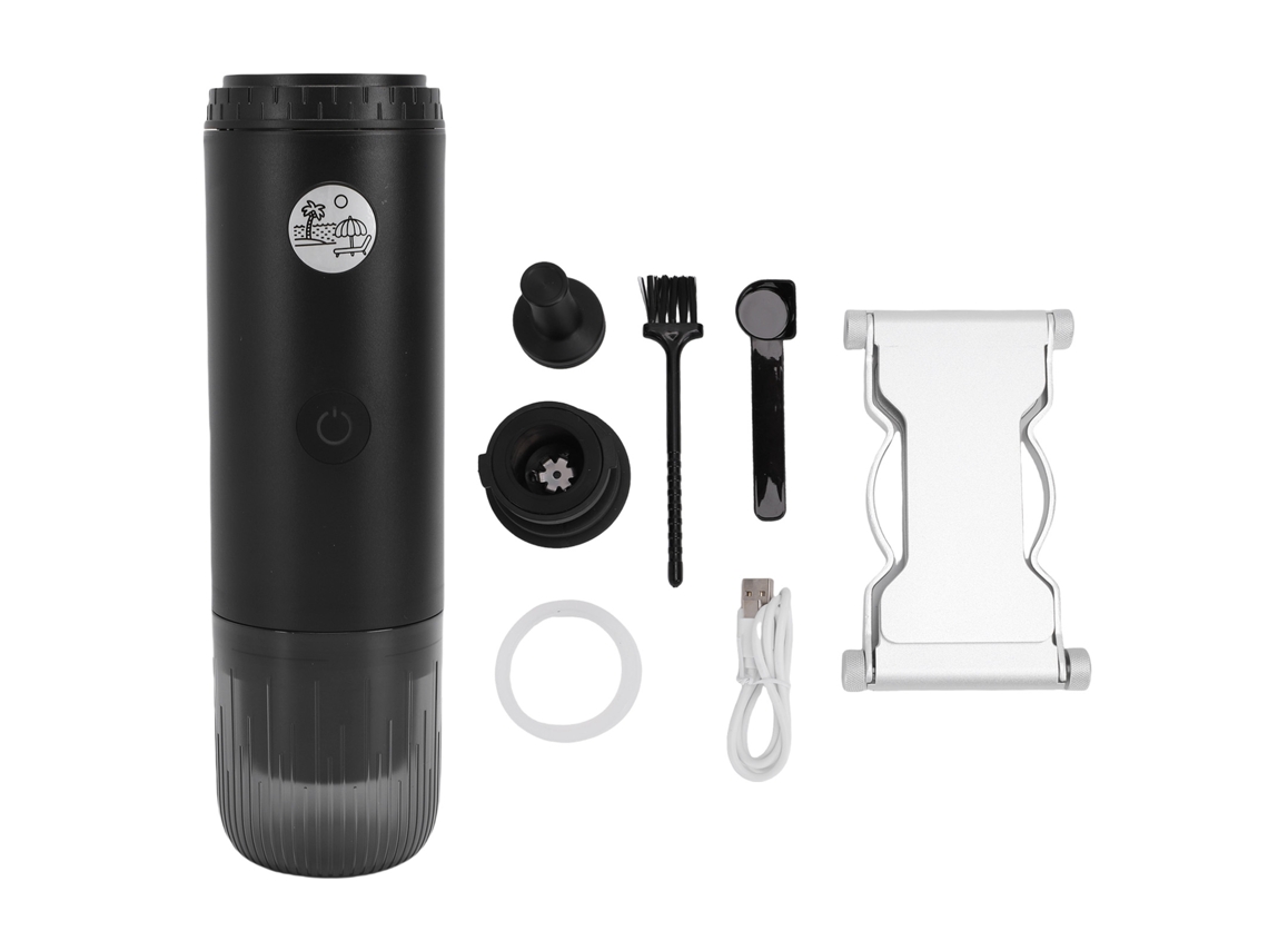 Laxiscreed Cafeteira Portátil Usb Recarregável Para Carro E Acampamento