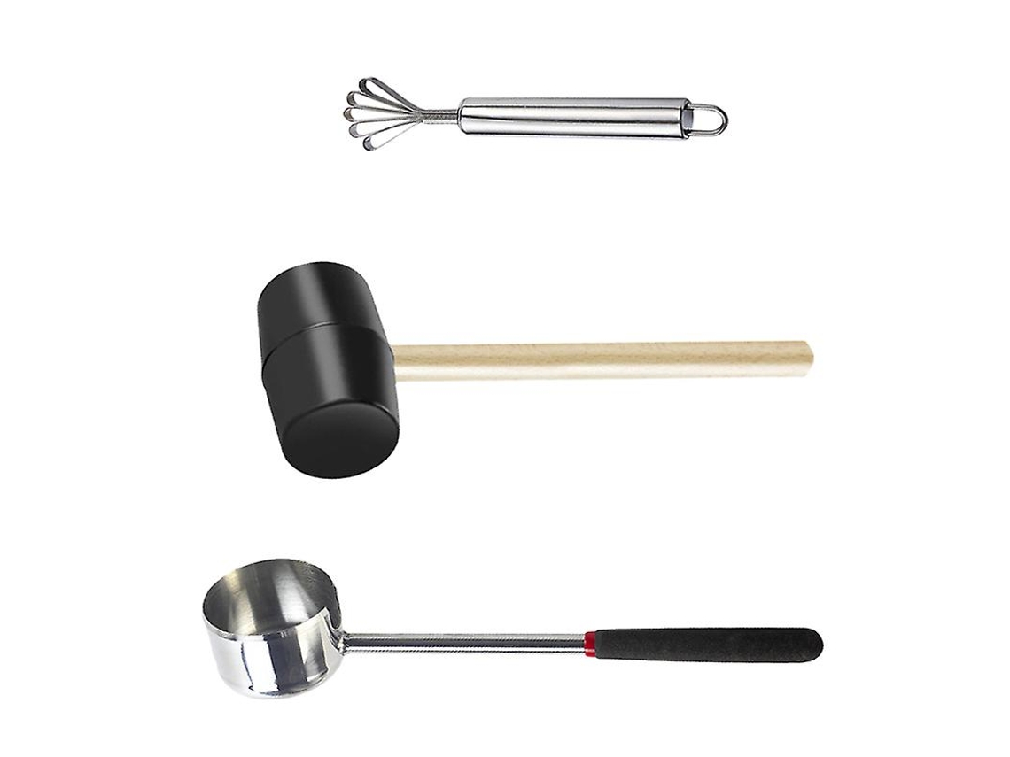 3pcs Abridor De Casca De Coco Allinless