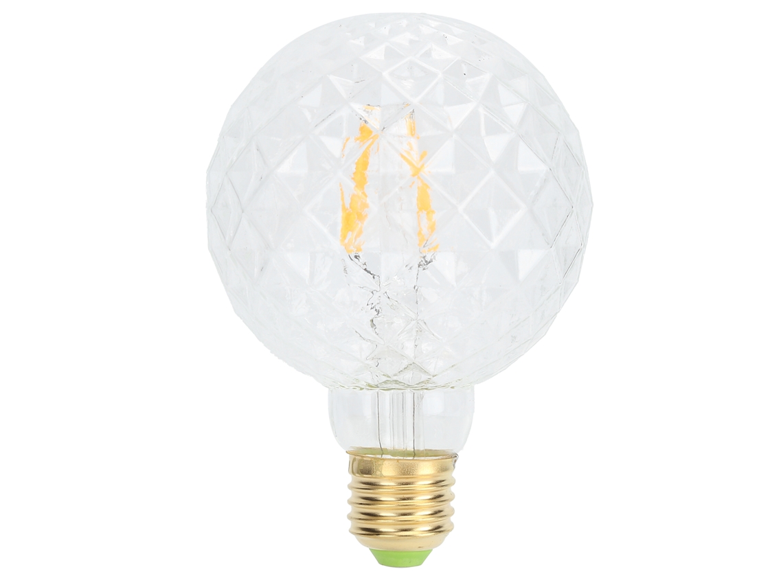 Lâmpada Decorativa Led E27 4w G95 com Filamento de Vidro CHABERLU