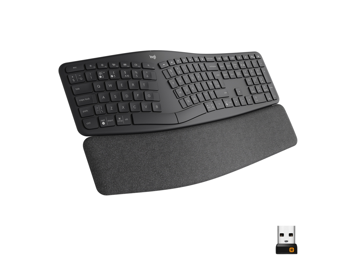 Teclado LOGITECH Ergo K860 Inglês