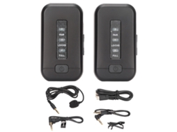 Sistema de Microfone Lavalier Sem Fio 2.4ghz LAXISCREED