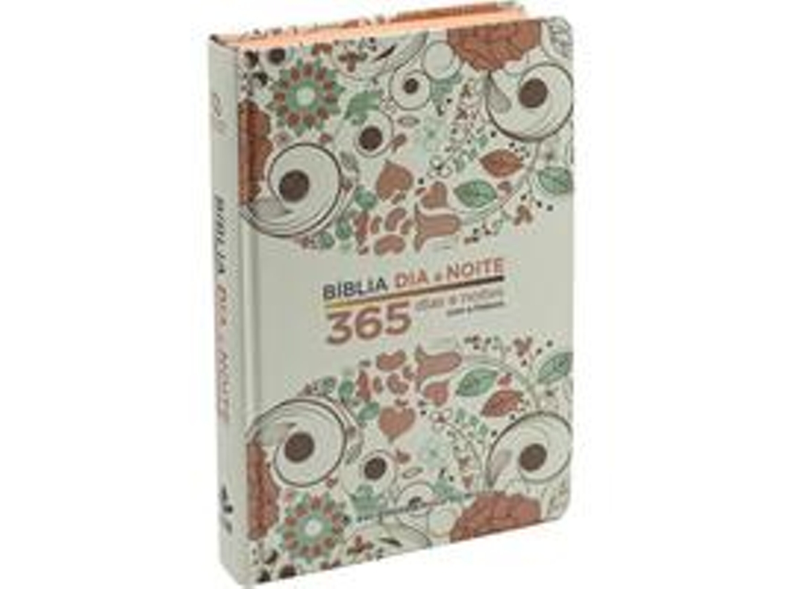 Livro Bíblia Dia E Noite 365 Dias E Noites Com A Palavra Nova Almeida Atualizada de Sociedade Bíblica Do Brasil (Português)