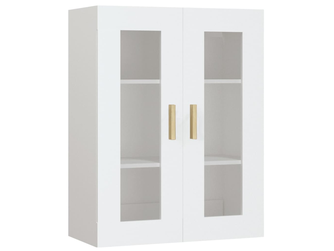 Hanging Wall Cabinet, Hanging Wall Cabinets Vidaxl Branco Madeira Processada (n/a)