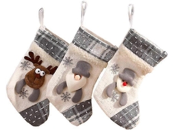 Meias De Natal Para A Família Mini Enfeites De Natal Pendurados Para As Crianças Em Casa, Duráveis ​​​​​​e Fáceis De Instalar. Loja Olysi
