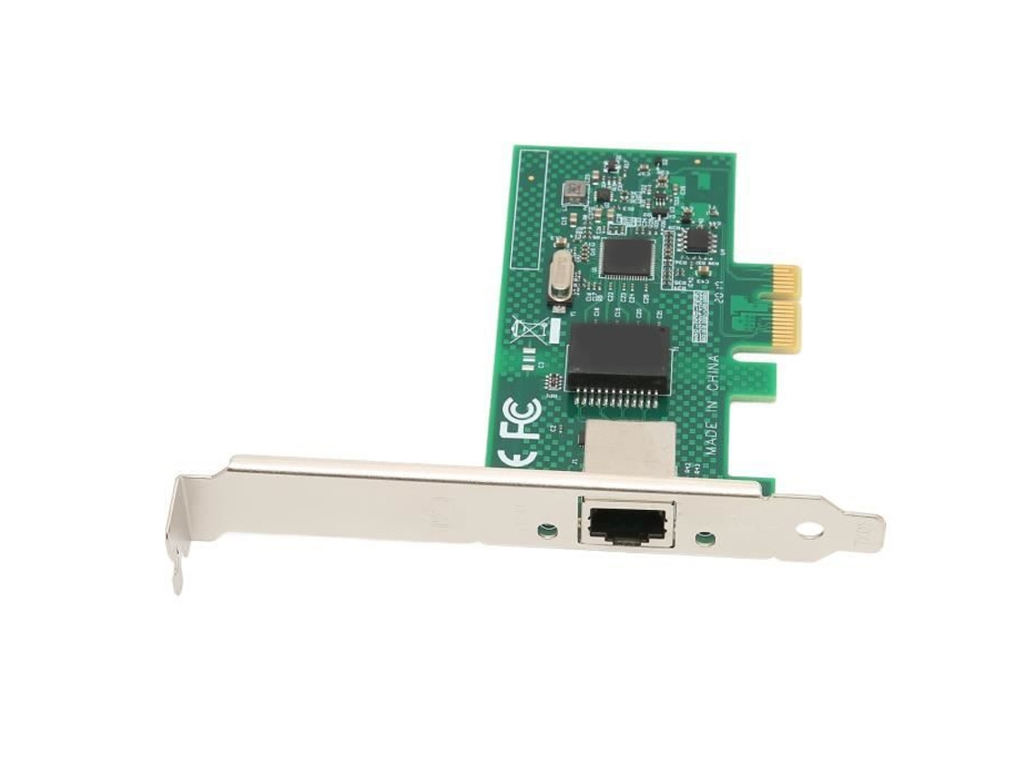 HURRISE Pcie Nic Placa de Rede 1000Mbps Rj45 Porta Pci Express Lan Adaptador Ethernet para Servidor Vmware