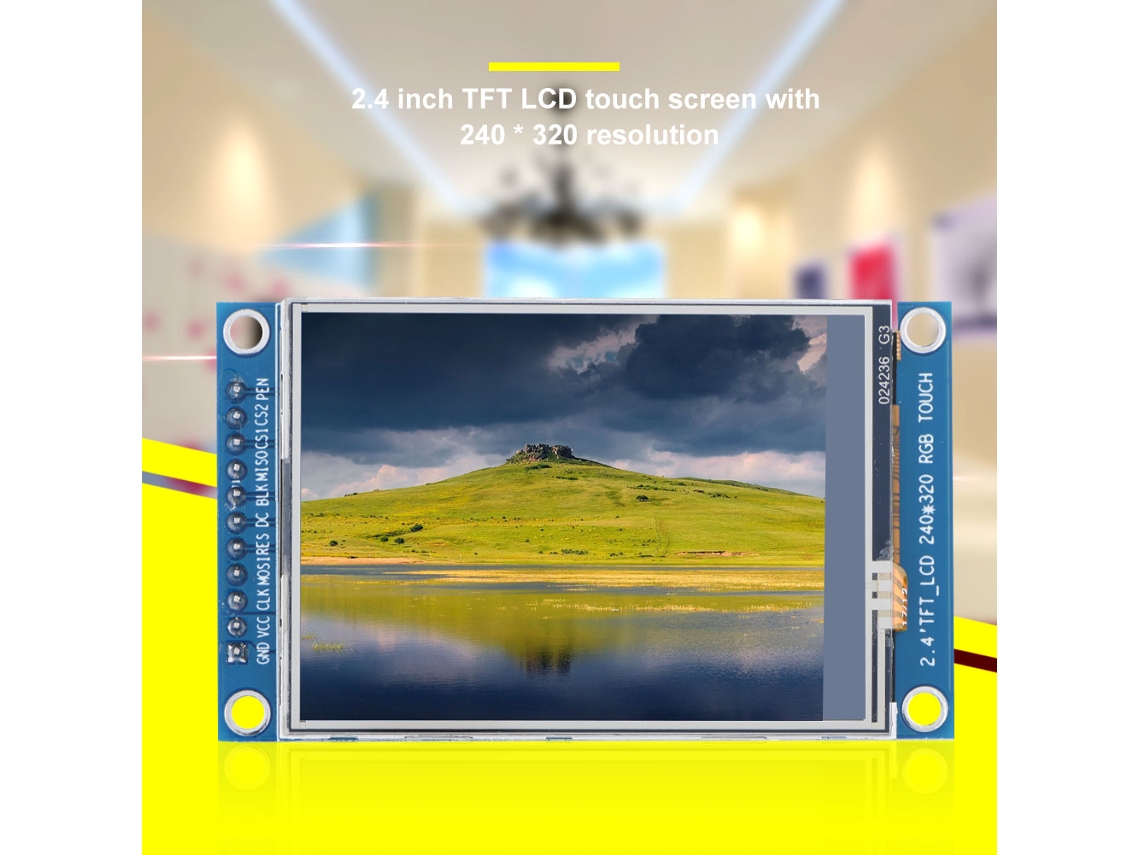 Módulo De Tela Oled Lcd 1.54 Polegadas 128x64