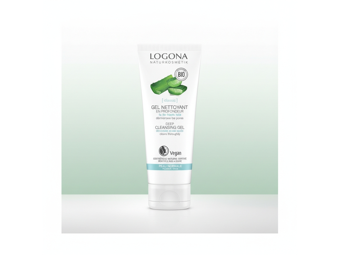 Gel De Limpeza Profunda Logona Com Aloe Vera 100ml