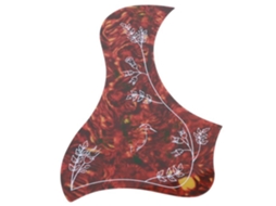 Pickguard de Guitarra Adesivo Autoadesivo Pickguard de Guitarra Adesivo Flor e Acessórios para Proteção de Pássaros