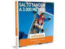 ODISSEIAS Pack Presente - Salto Tandem a 3.000 Metros - Experiência de Aventura para 1 pessoa